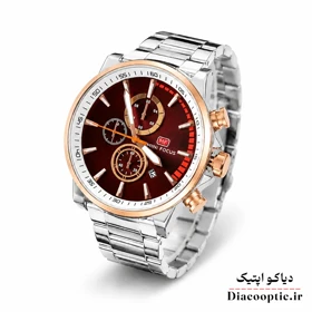 ساعت مچی مردانه اورجینال موتور ژاپنی برند مینی فوکوس سه موتور مدل Mf0085G.01