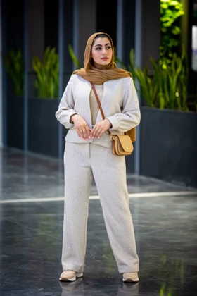 مانتو شلوار برفی الین