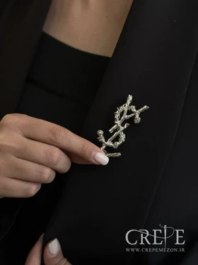 گل سینه طرح برند