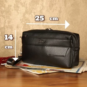 کیف دستی مردانه چرم صنعتی بیورا مدل فلوتر کد acc050 (دارای ایراد جزئی)