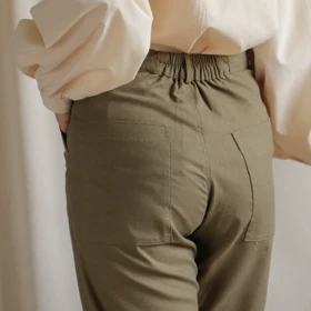 شلوار لینن
