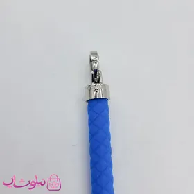 دستبند امگا رابر آبی مردانه زنانه کیفیت مستر