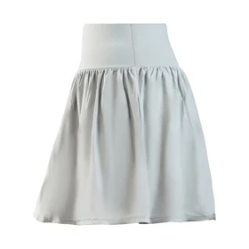 دامن کشاله دار تنیسی مدل 4A0033 طوسی روشن