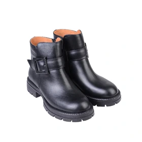 بوت سگک دار چرم زنانه 232