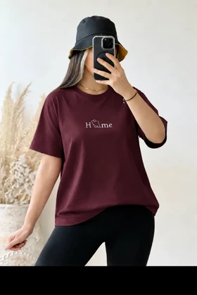باکسی Home Iran نخ پنبه درجه یک 38 تا 36 | تیشرت باکسی Home Iran نخ پنبه درجه یک 38 تا 36 کد 799