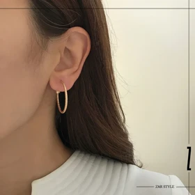 گوشواره حلقه‌ای تراشه