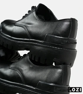 کفش مردانه لوفر مشکی BALENCIAGA