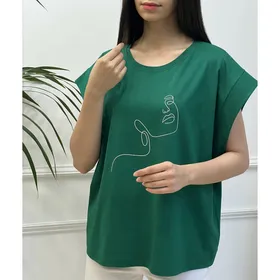 تیشرت نیمرخ