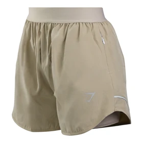 شلوارک کشاله دار ورزشی زنانه جیم شارک مدل 031 کرم