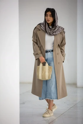 بارانی پارکا بلند ژیله پیلی