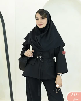 کت کمربندپانچی 8180