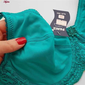 ست شورت و سوتین فنردار سبز پانیذ کد 9012