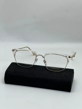 عینک فریم لس کروم هارتز کد 189998 Chrome Hearts