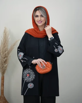 مانتو کتی گلدوزی