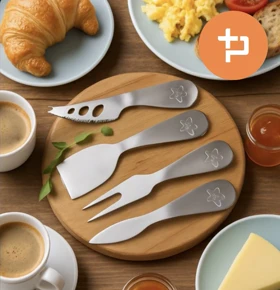 ست صبحانه خوری استیل طرح ستاره