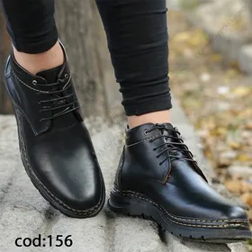 بوت چرم مردانه