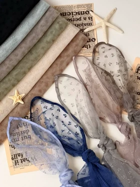 3293-شال توری ویسکوزرینا (ایراددار)