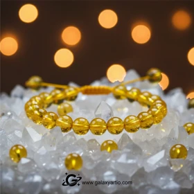 دستبند سنگ سیترین