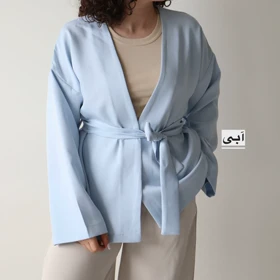 کت زنانه مدل کیانا (آبی)