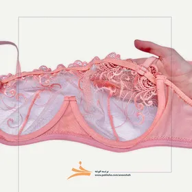 ست زیرکتی رویه بلند گلبهی برند نوشه پوش
