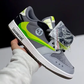 کفش نایک ایر جردن 1 کن بلاک هونگیان Nike Air Jordan 1 Ken Block Hongyan