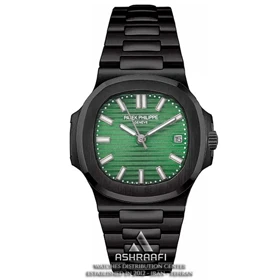 ساعت مردانه پتک فیلیپ Patek Philippe Nautilus Black-KGr1
