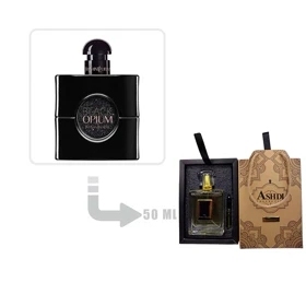 عطر ادکلن ایو سن لورن بلک اپیوم زنانه (ل پارفوم) 50 میل اشدی Yves Saint Laurent Blank opium Le Parfum for Woman Ashdi 50ml