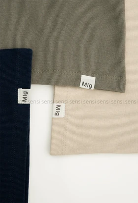 بلوز یقه اسکی آستین بلند کد1004450