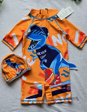 مایو پسرانه سرهمی طرح دایناسور