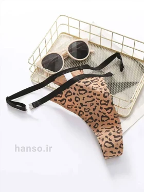 شورت زنانه بکلس پلنگی
