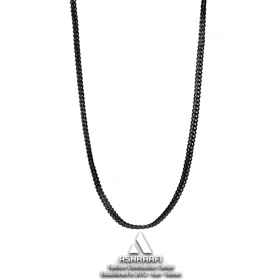 گردنبند مردانه زنجیری Necklace Chain BLACK-2