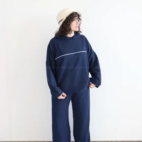 ست زنانه هودی و شلوار مدل ویوان