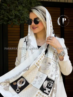 شال توییل ابریشم TUS39