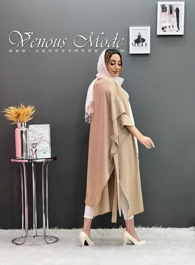 مانتو بلند بغل چاک