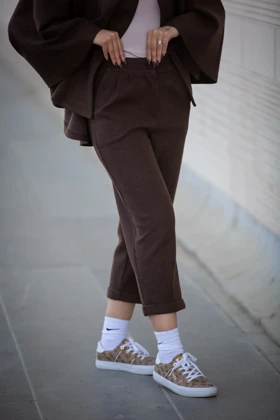 شلوار زنانه خمره ای فوتر