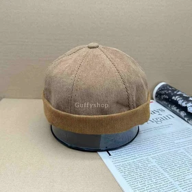 کلاه لئونی مخمل کبریتی