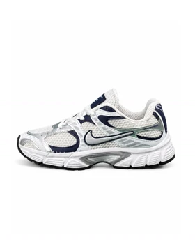 کفش کتانی زنانه رانینگ مدل نایکی V5 سفید سرمه ای Nike V5