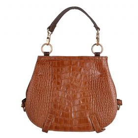 کیف دوشی و دستی زنانه چرم یلسان مدل مارال کد008-GC