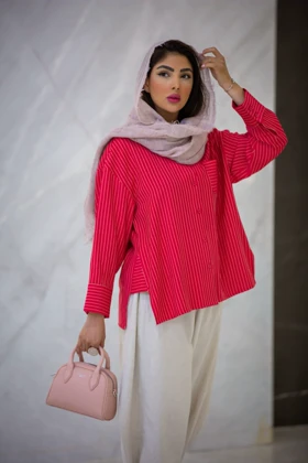 مانتو بابوس خطی ZARA