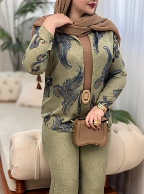 ست شومیز شلوار ترمه 3333