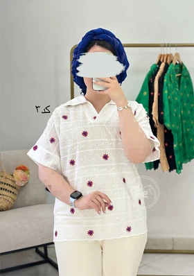 شومیز خامه دوزی