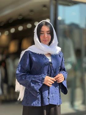 کت عروسکی گل‌دار کد 855