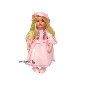عروسک دختر مو بلند کد 1608