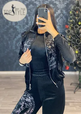 ست سه تیکه مخمل کد : 7729
