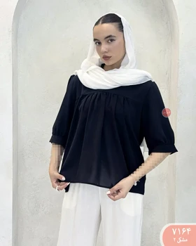 شومیز چیندار ایرن 7164