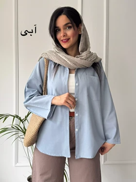 مانتو شومیزی ستین