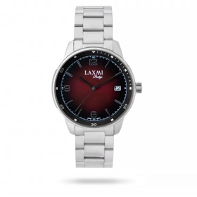 ساعت مچی مردانه لاکسمی بند استیل نقره ای کد Laxmi 8153