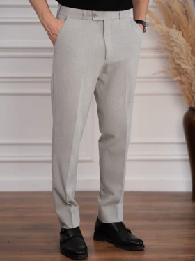 شلوار بزیاق طوسی روشن p278