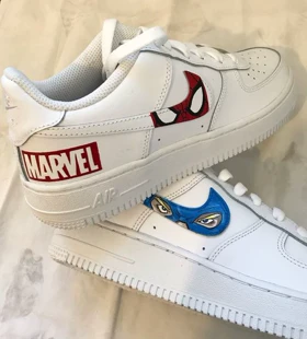 کفش اسپرت air force طرح Marvel ایرفورس نایک nike کد 160622