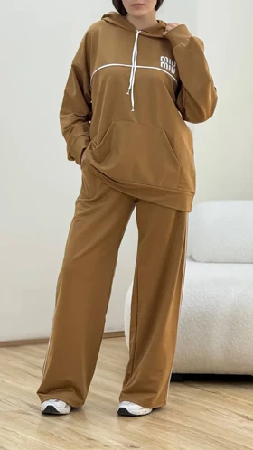 ست هودی وشلوار میومیو